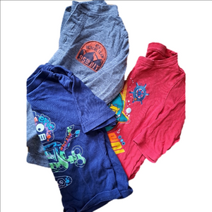 3/20$ Toddler Boys’ 2T Shirt Bundle – OshKosh / Octonauts / George – Lot of 3